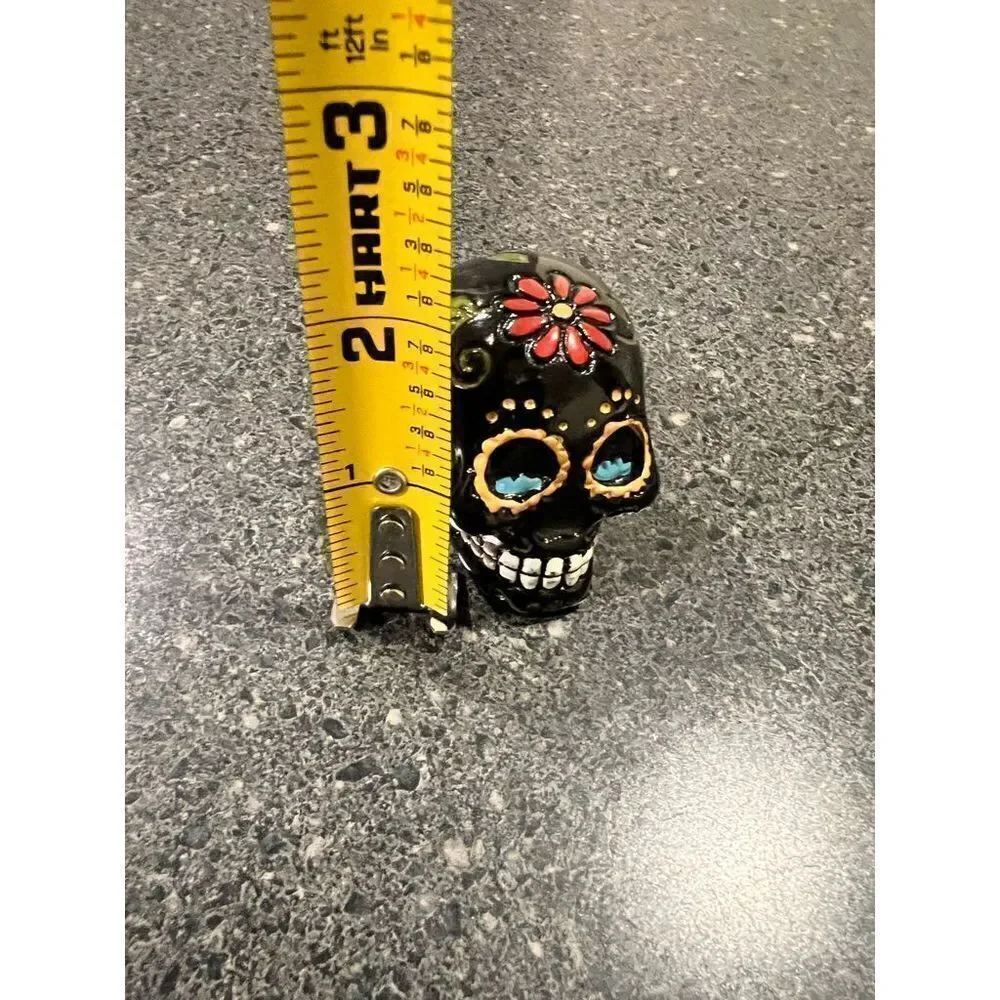 Skull Rock With Flower